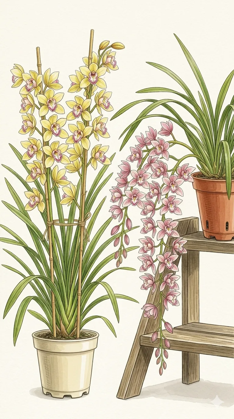 シンビジウムの多様性 その魅力を愉しむ